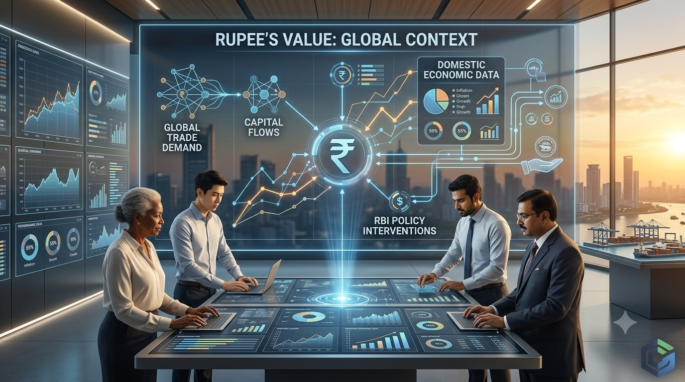 How the Indian Rupee's Value Is Determined